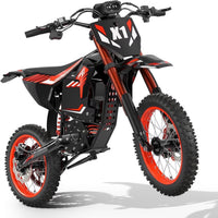 Electric Dirt Bike Built for Off-Road Performance, 4500W Motor, 50 MPH Speed, 60 Mile Range