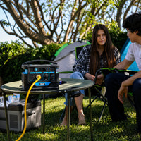 Portable Power Station Built for Off-Grid Adventures, Solar Compatible, 518Wh Lithium Battery, Quiet Operation
