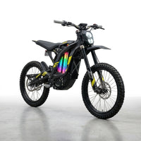Electric Motorcycle Bike for Adults, Electric Dirt Bike 8000W(Peak) Mid-Mounted Motor 72V/30AH Removable Battery, Top Speed 50Mph/75Miles off Road Electric Mountain Bike, Dual LED Headlight — Studio Shot