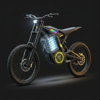Electric Motorcycle Bike for Adults, Electric Dirt Bike 8000W(Peak) Mid-Mounted Motor 72V/30AH Removable Battery, Top Speed 50Mph/75Miles off Road Electric Mountain Bike, Dual LED Headlight — How It Works