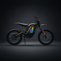 Electric Dirt Bike Built for Trail Adventures, 8000W Peak Motor, 75 Mile Range, Removable Battery